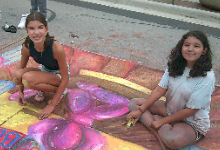 chalk the walk