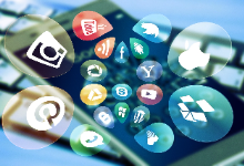 Image of multiple social media platform icons