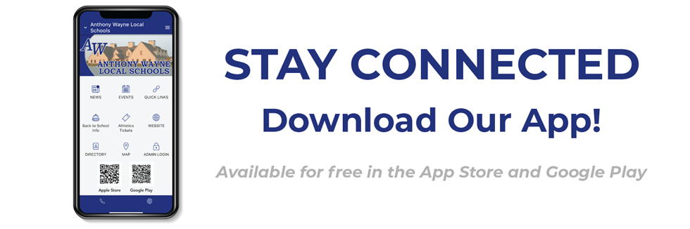 stay connected - download our app