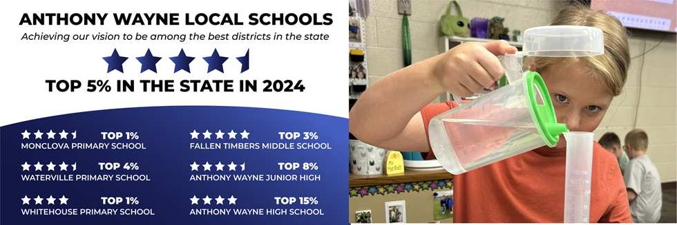 top 5% in state
